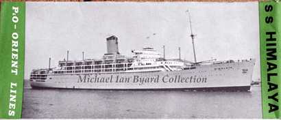 Himalaya 1966 Deck Plan Title